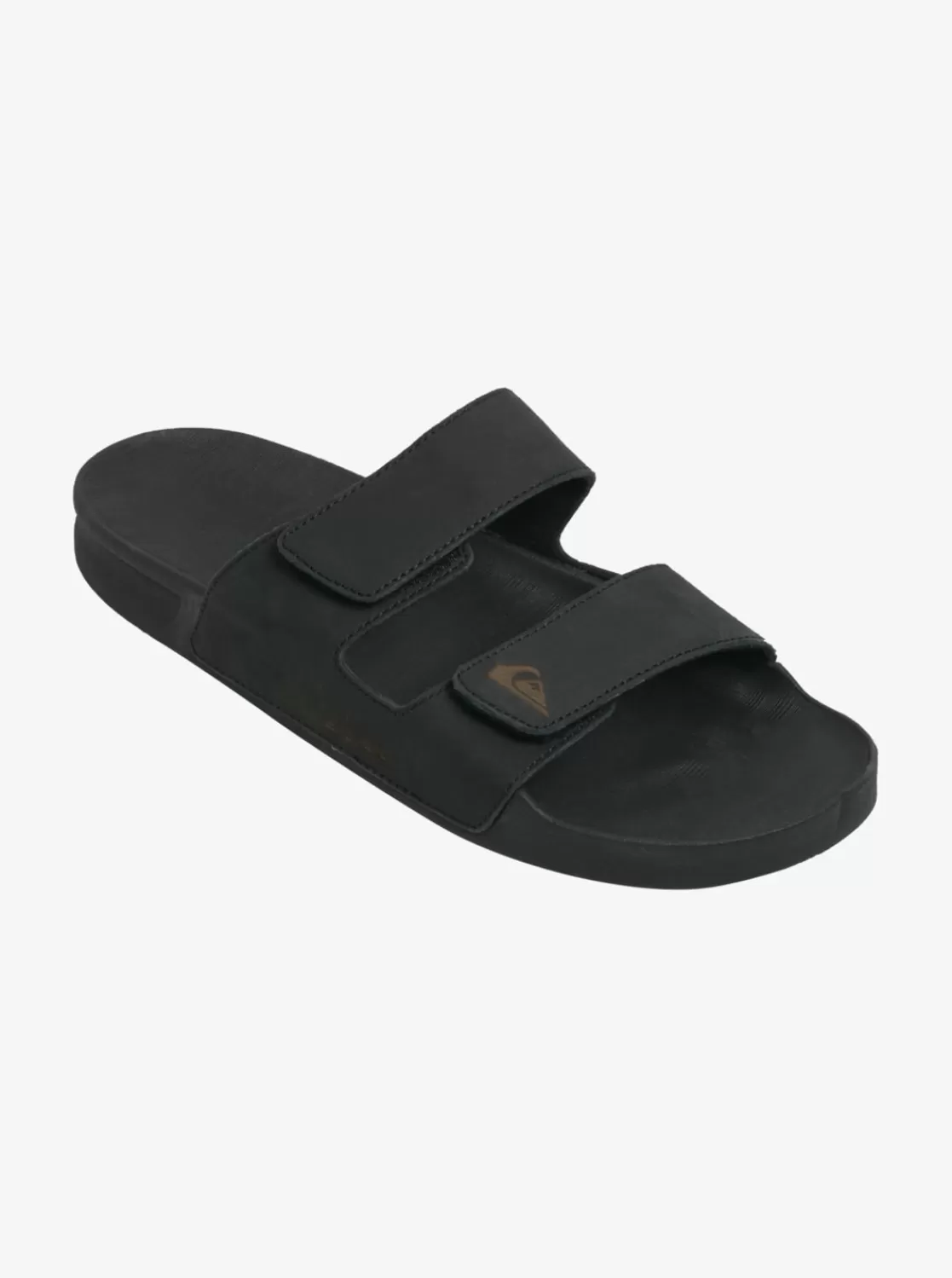 Quiksilver Rivi Leather - Sandalias Slider Para Hombre-Hombre Zapatos