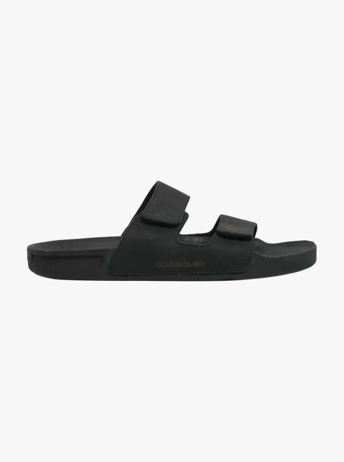 Quiksilver Rivi Leather - Sandalias Slider Para Hombre-Hombre Zapatos