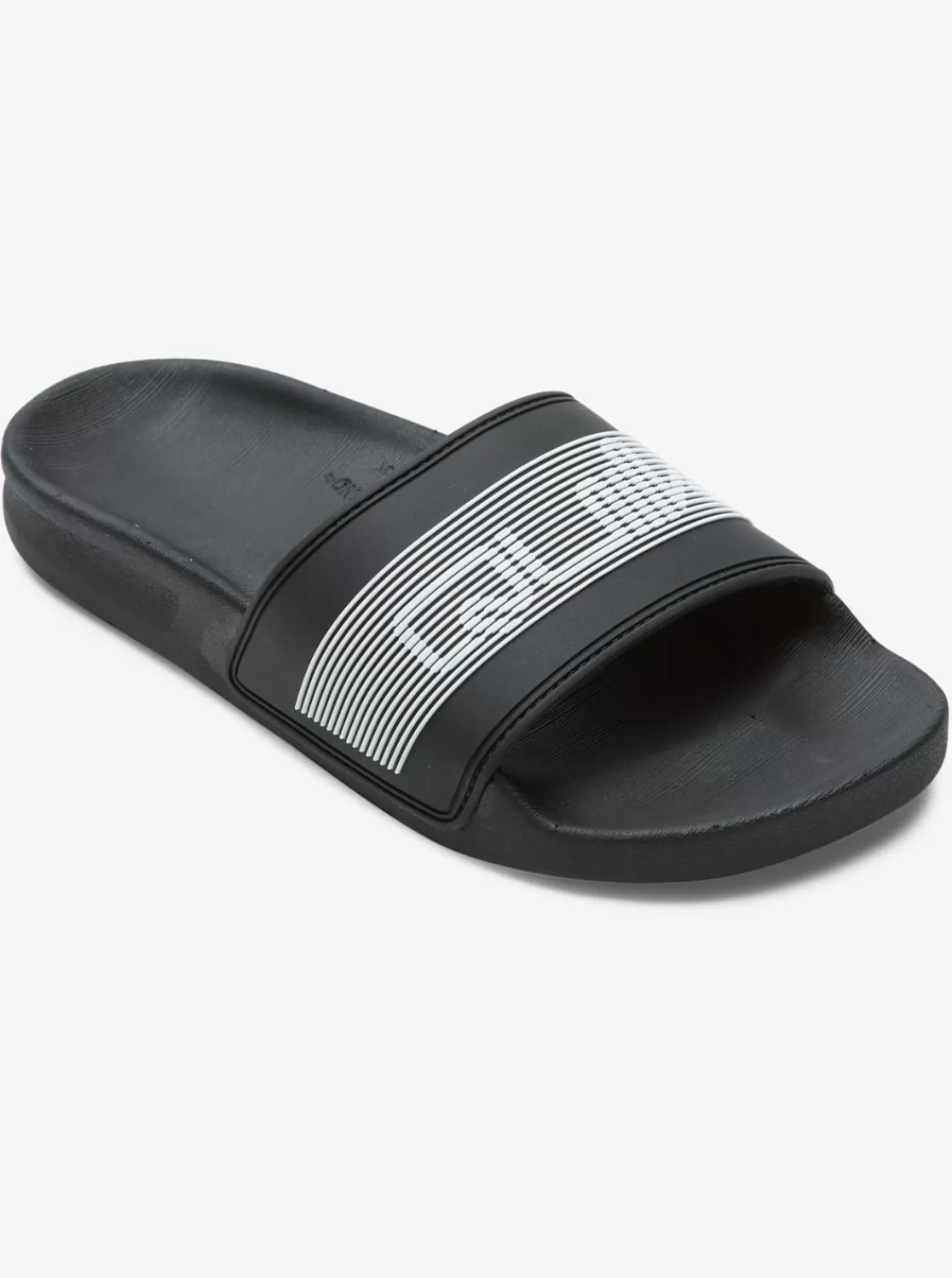 Quiksilver Rivi Wordmark - Sandalias Slider Para Chicos-Nino Chanclas