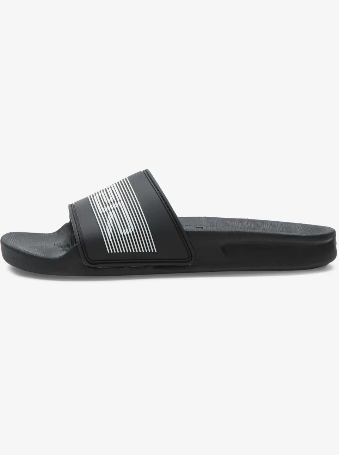 Quiksilver Rivi Wordmark - Sandalias Slider Para Chicos-Nino Chanclas