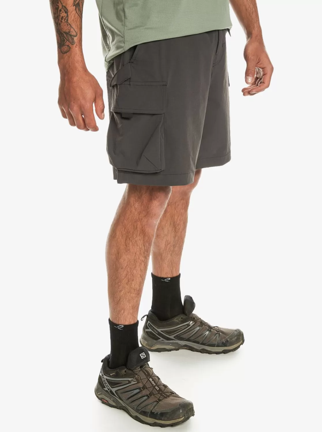 Quiksilver Run Ashore - Short Cargo Para Hombre-Hombre Pantalones Cortos