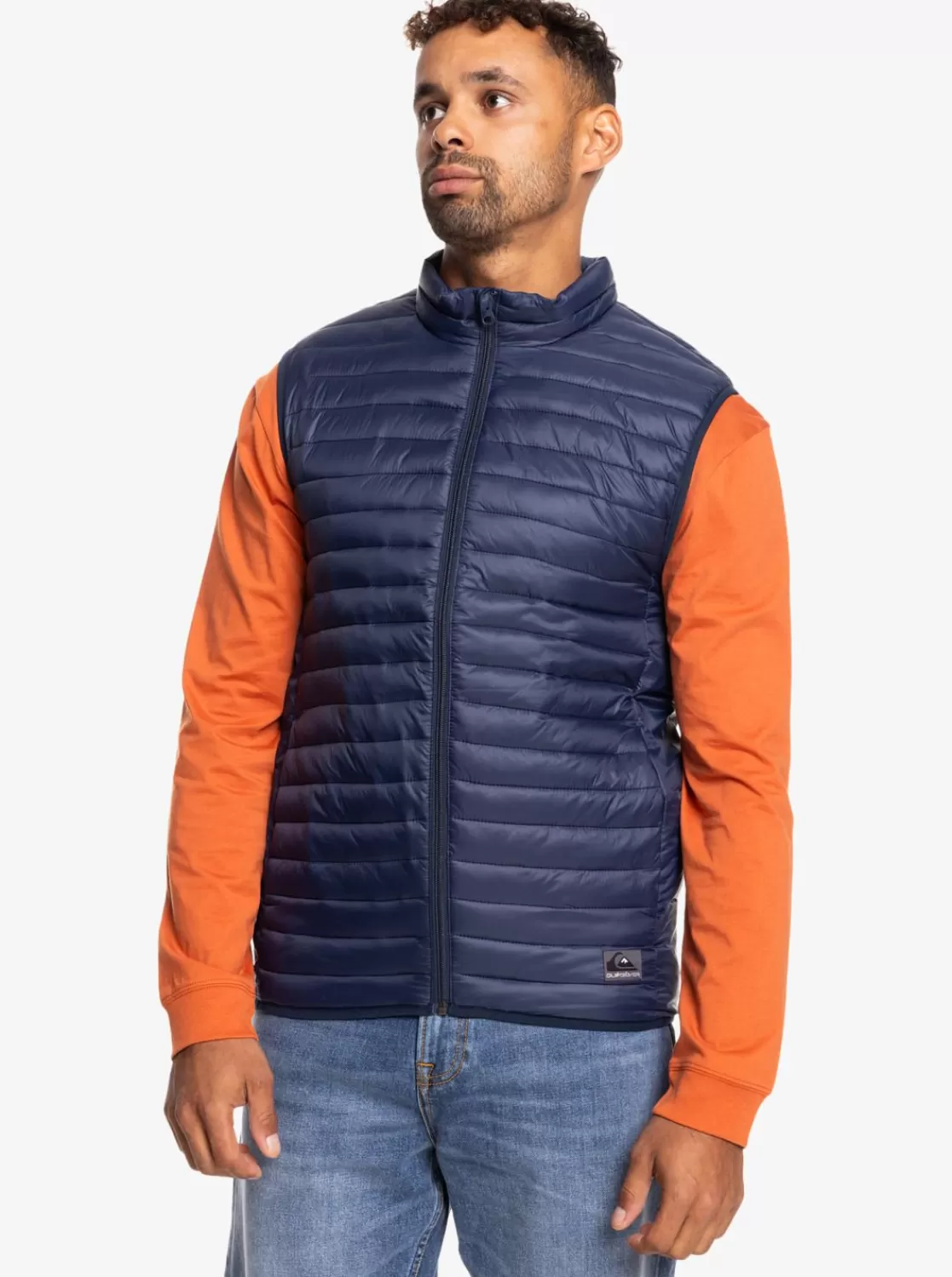 Quiksilver Scaly - Chaleco Ligero Para Hombre-Hombre Chaquetas & Abrigos