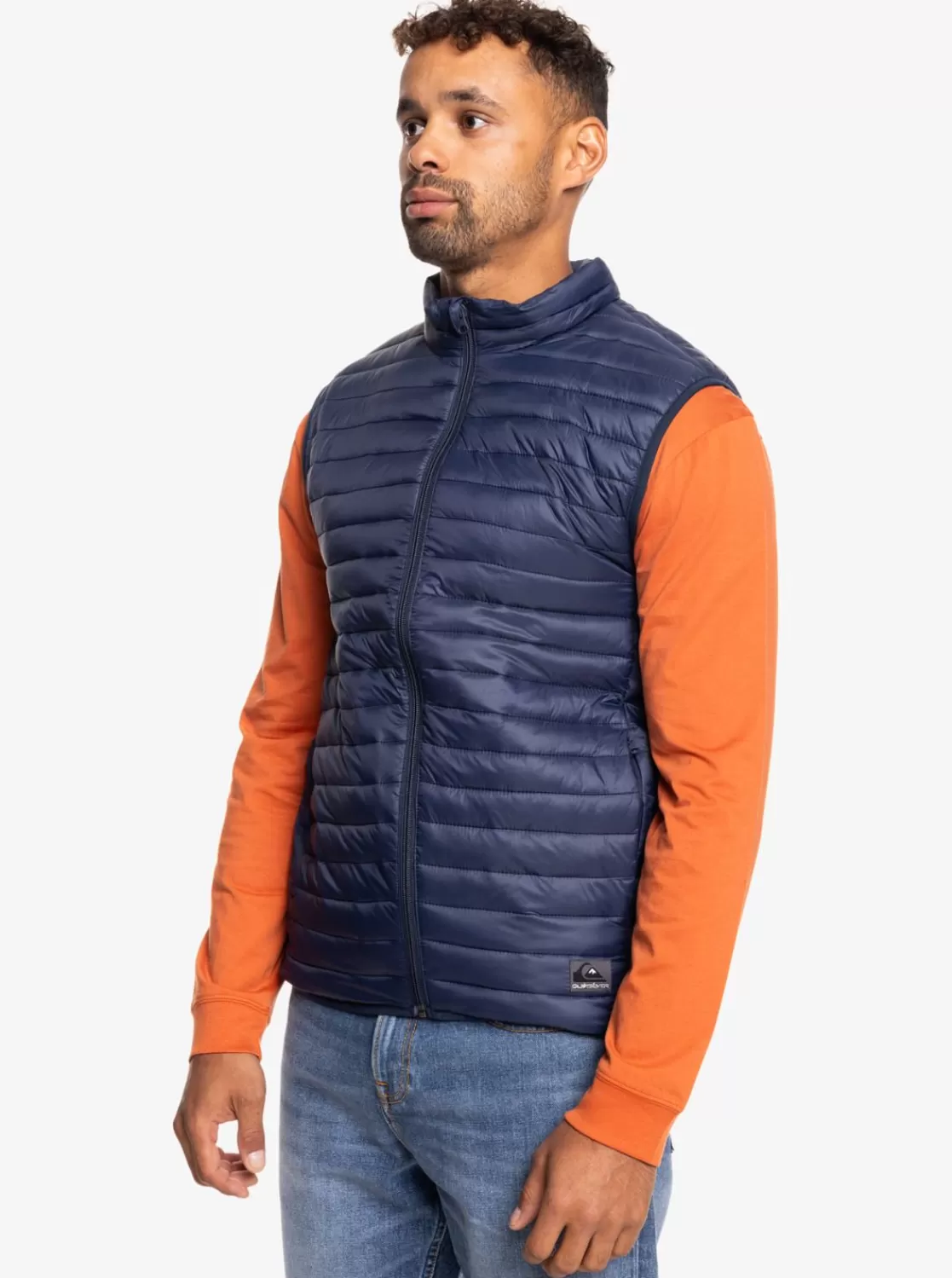 Quiksilver Scaly - Chaleco Ligero Para Hombre-Hombre Chaquetas & Abrigos