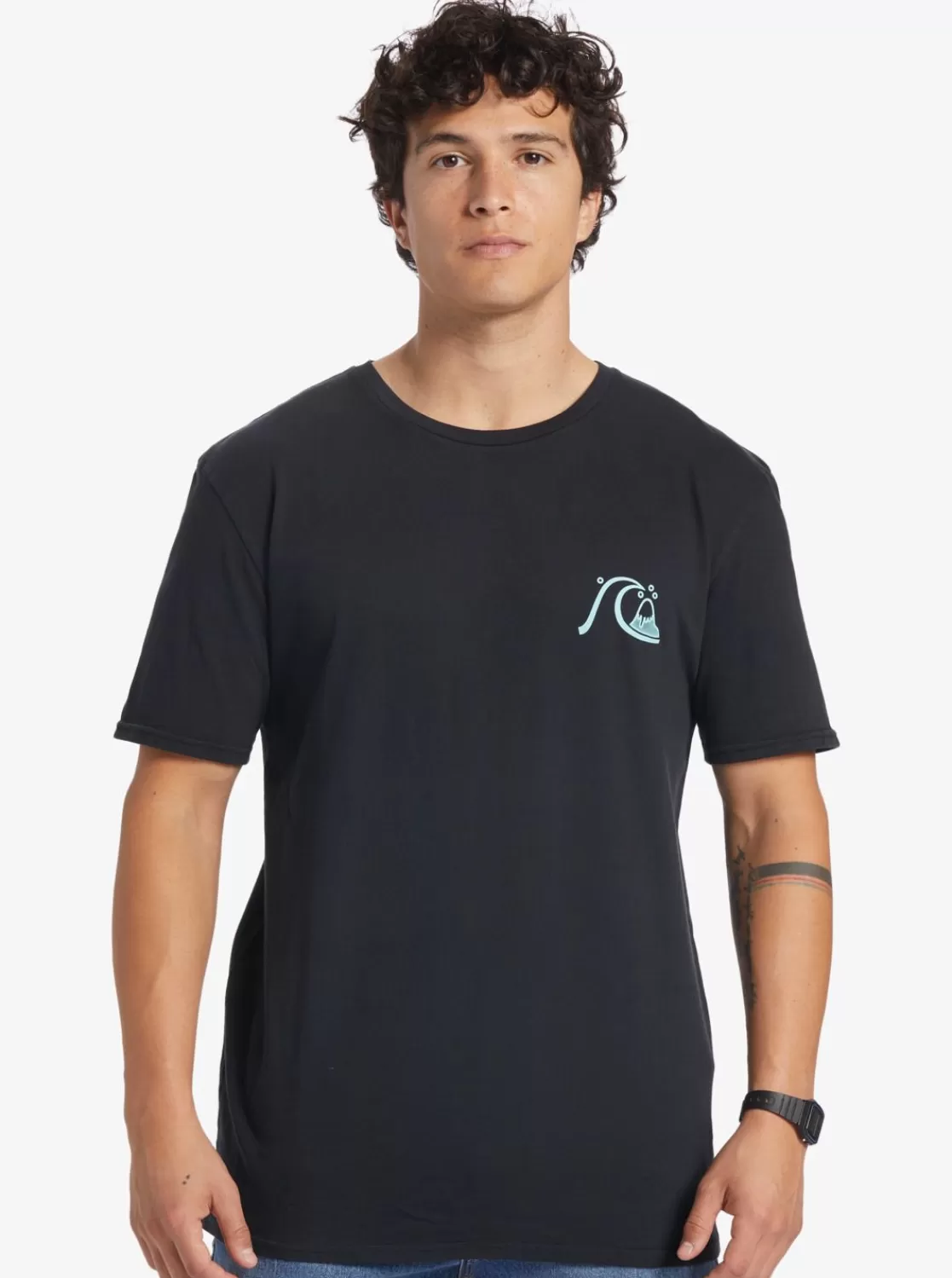 Quiksilver Send Wax - Camiseta Para Hombre-Hombre Camisetas & Polos