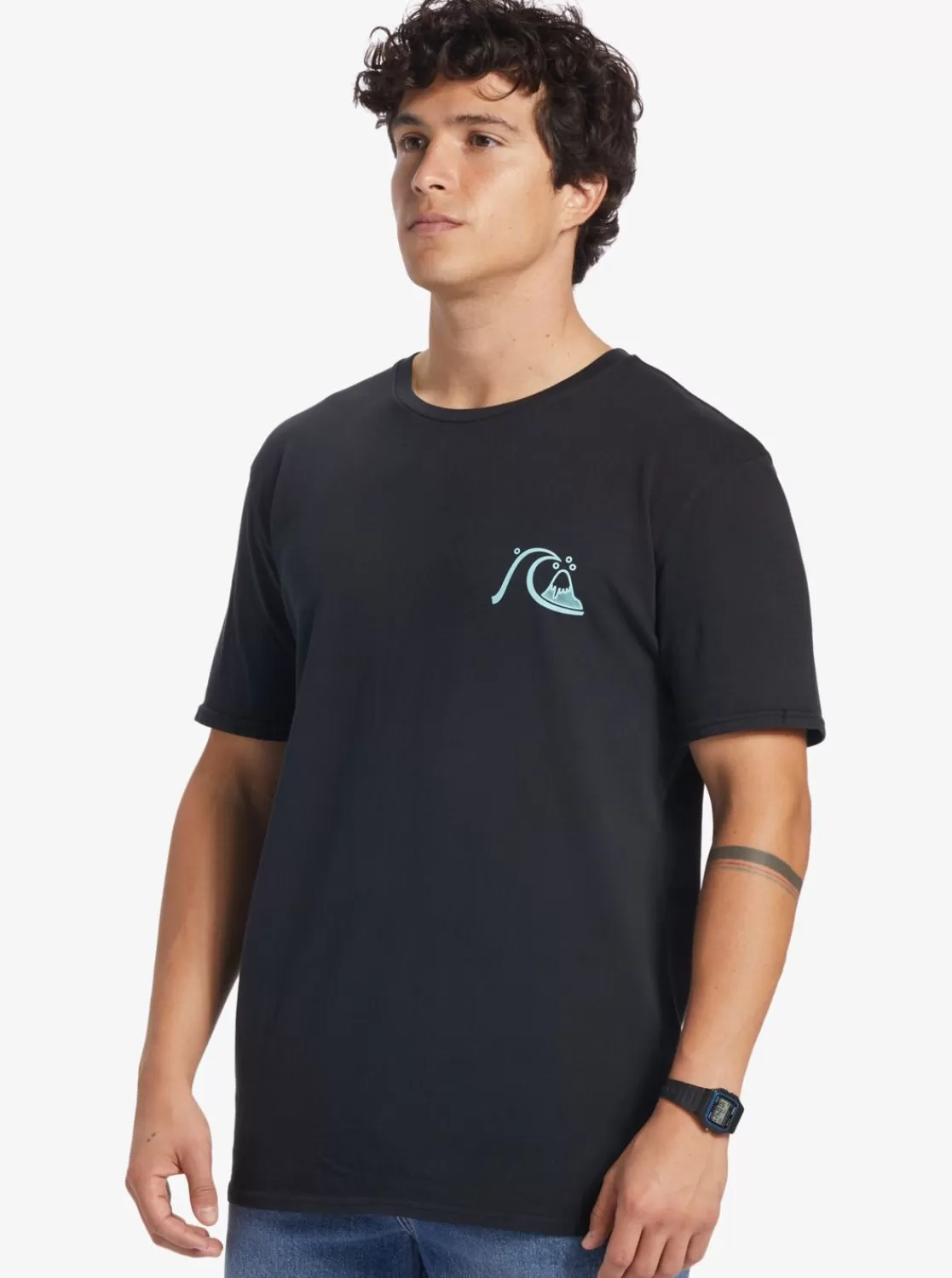 Quiksilver Send Wax - Camiseta Para Hombre-Hombre Camisetas & Polos