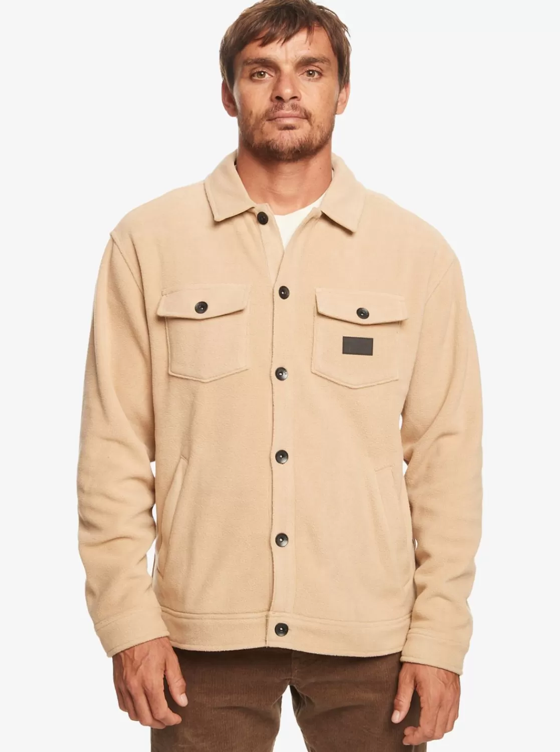 Quiksilver Sherpa - Camisa-Chaqueta Polar Para Hombre-Hombre Chaquetas & Abrigos