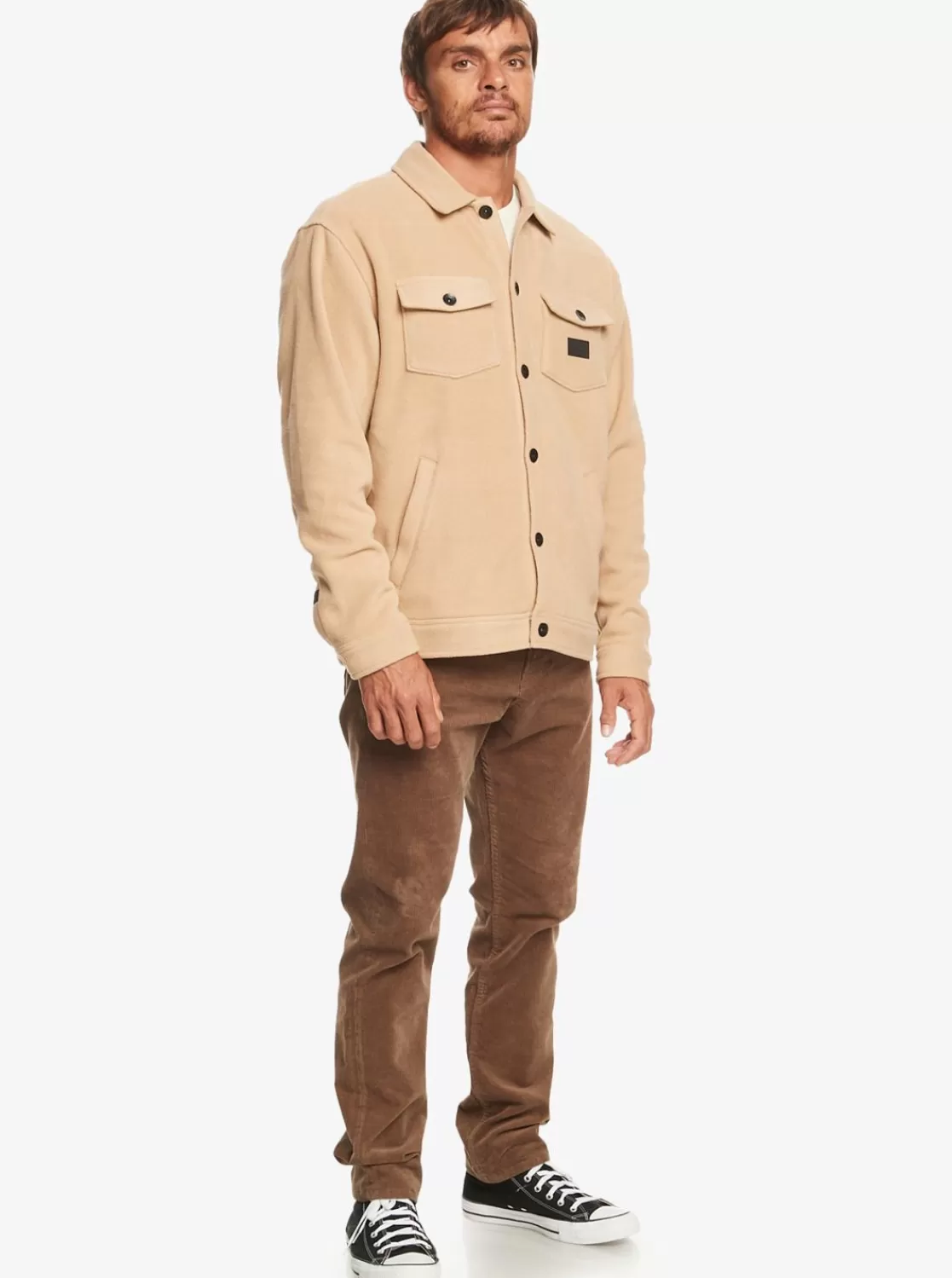 Quiksilver Sherpa - Camisa-Chaqueta Polar Para Hombre-Hombre Chaquetas & Abrigos