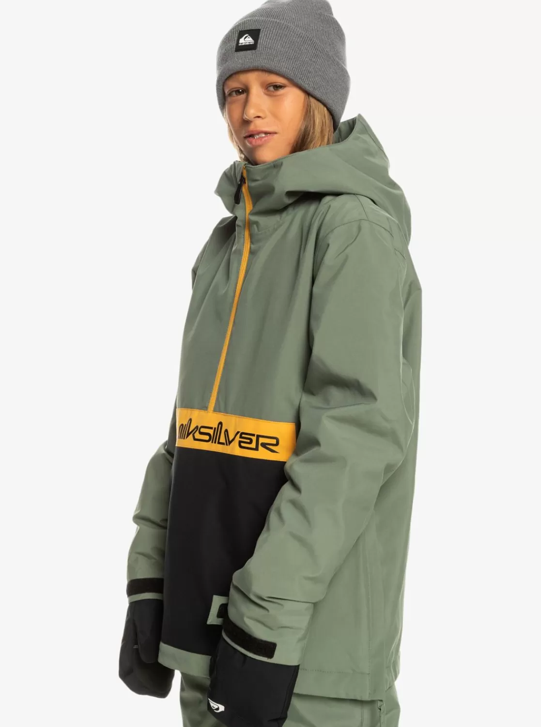 Quiksilver Steeze - Chaqueta Tecnica Snow Para Chicos 8-16-Nino Accesorios