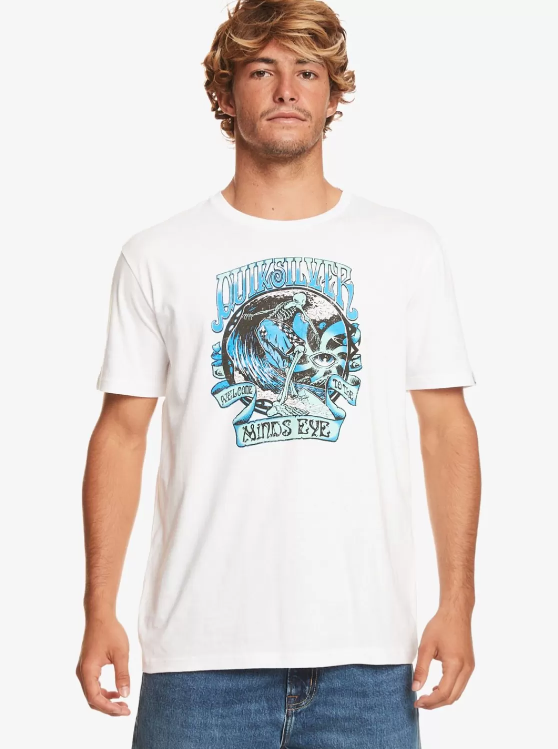 Quiksilver The Land Down Under - Camiseta Para Hombre-Hombre Camisetas & Polos