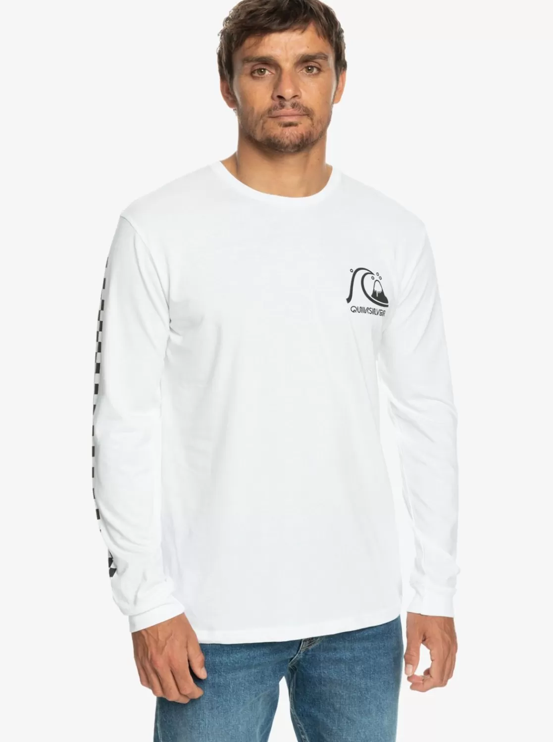 Quiksilver The Original - Camiseta De Manga Larga Para Hombre-Hombre Camisetas & Polos