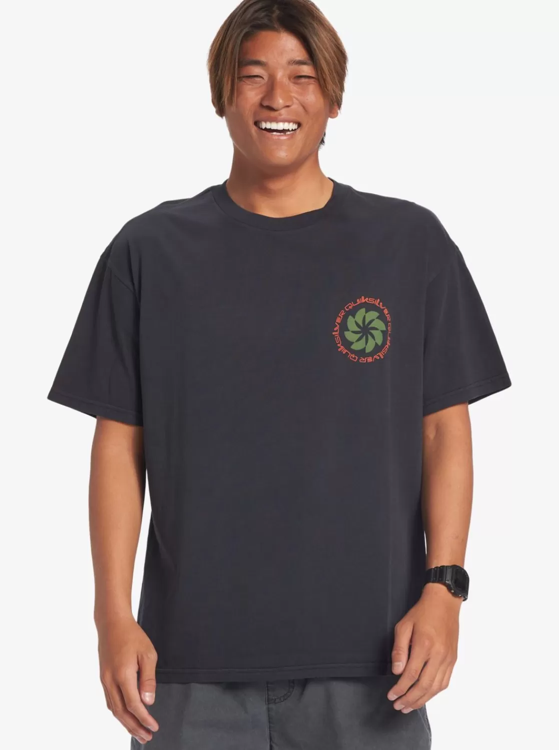 Quiksilver Tipping Sunsets - Camiseta Para Hombre-Hombre Camisetas & Polos