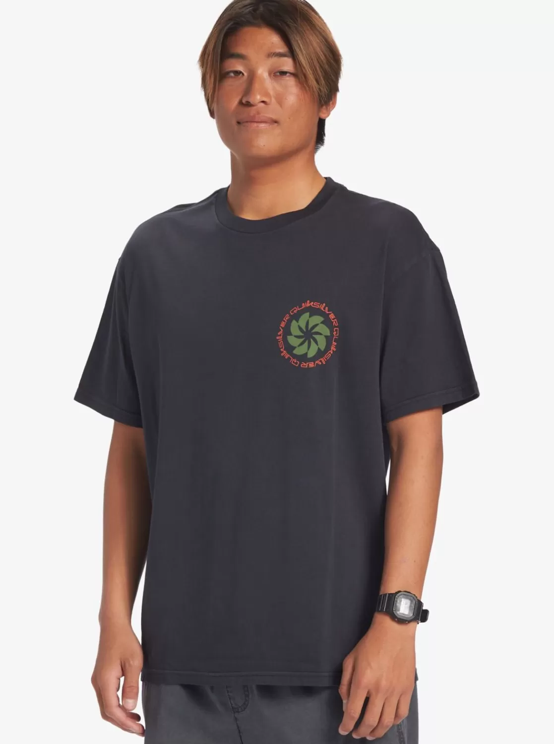 Quiksilver Tipping Sunsets - Camiseta Para Hombre-Hombre Camisetas & Polos