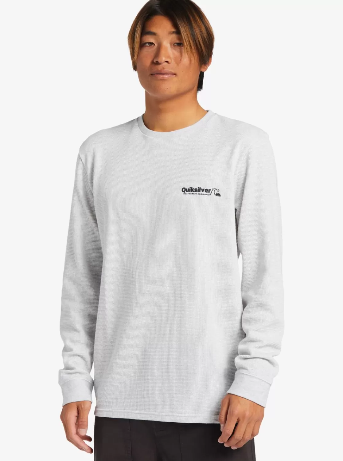 Quiksilver Triple Up - Camiseta De Manga Larga Para Hombre-Hombre Camisetas & Polos