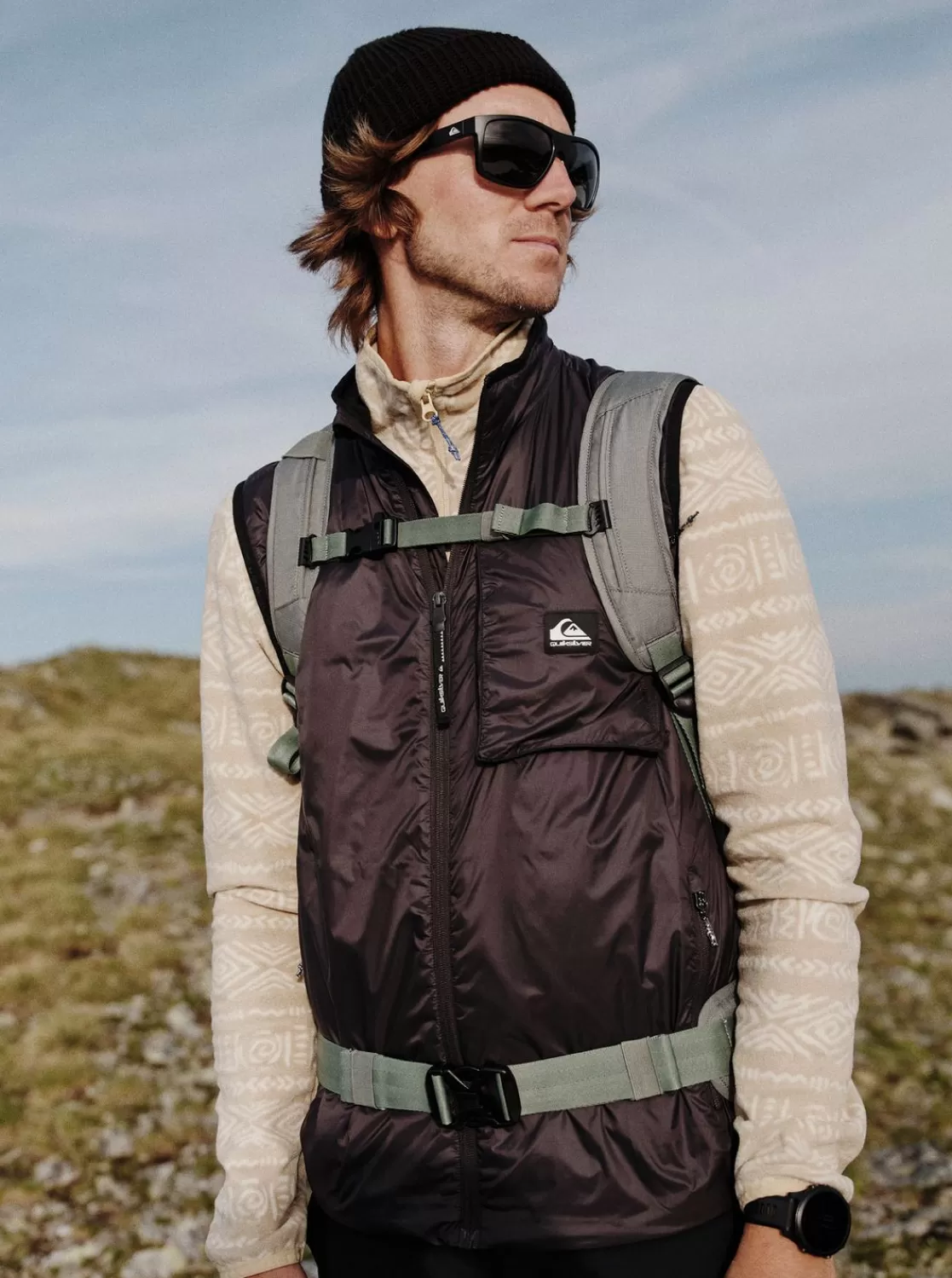 Quiksilver Under Story Gilet - Chaleco Con Aislante Para Hombre-Hombre Chaquetas & Abrigos