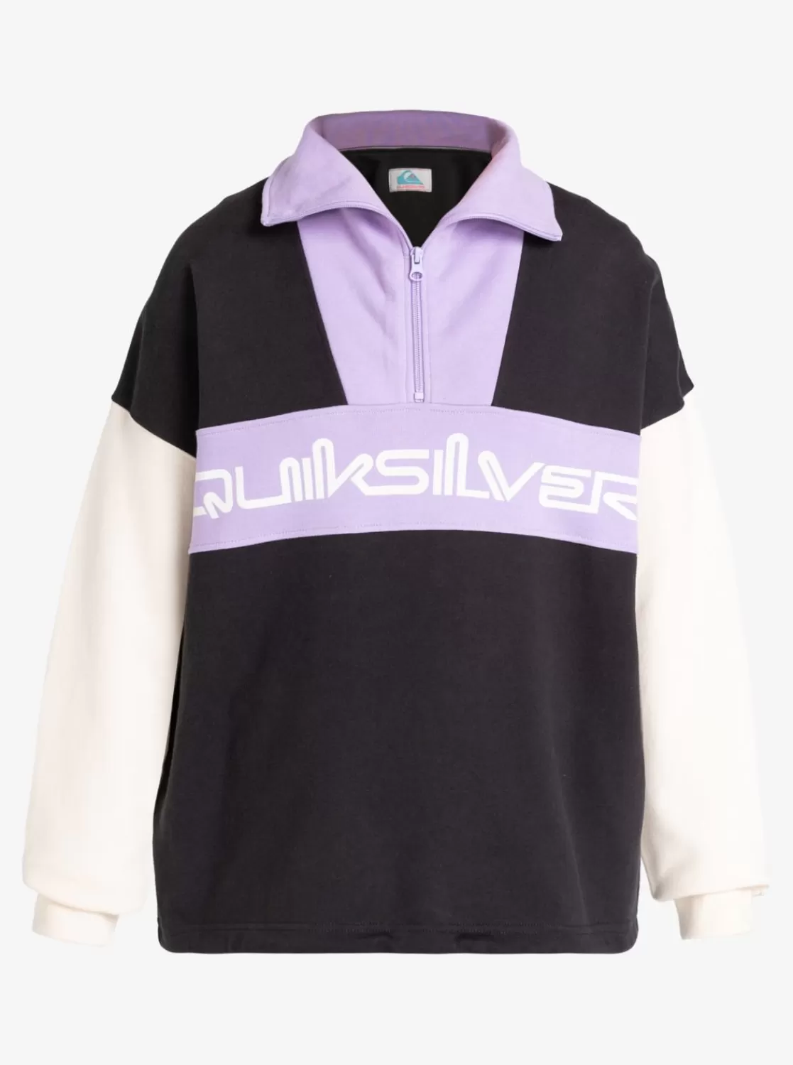 Quiksilver Uni - Sudadera Tecnica Con Media Cremallera Para Mujer-Mujer Chaquetas & Sudaderas