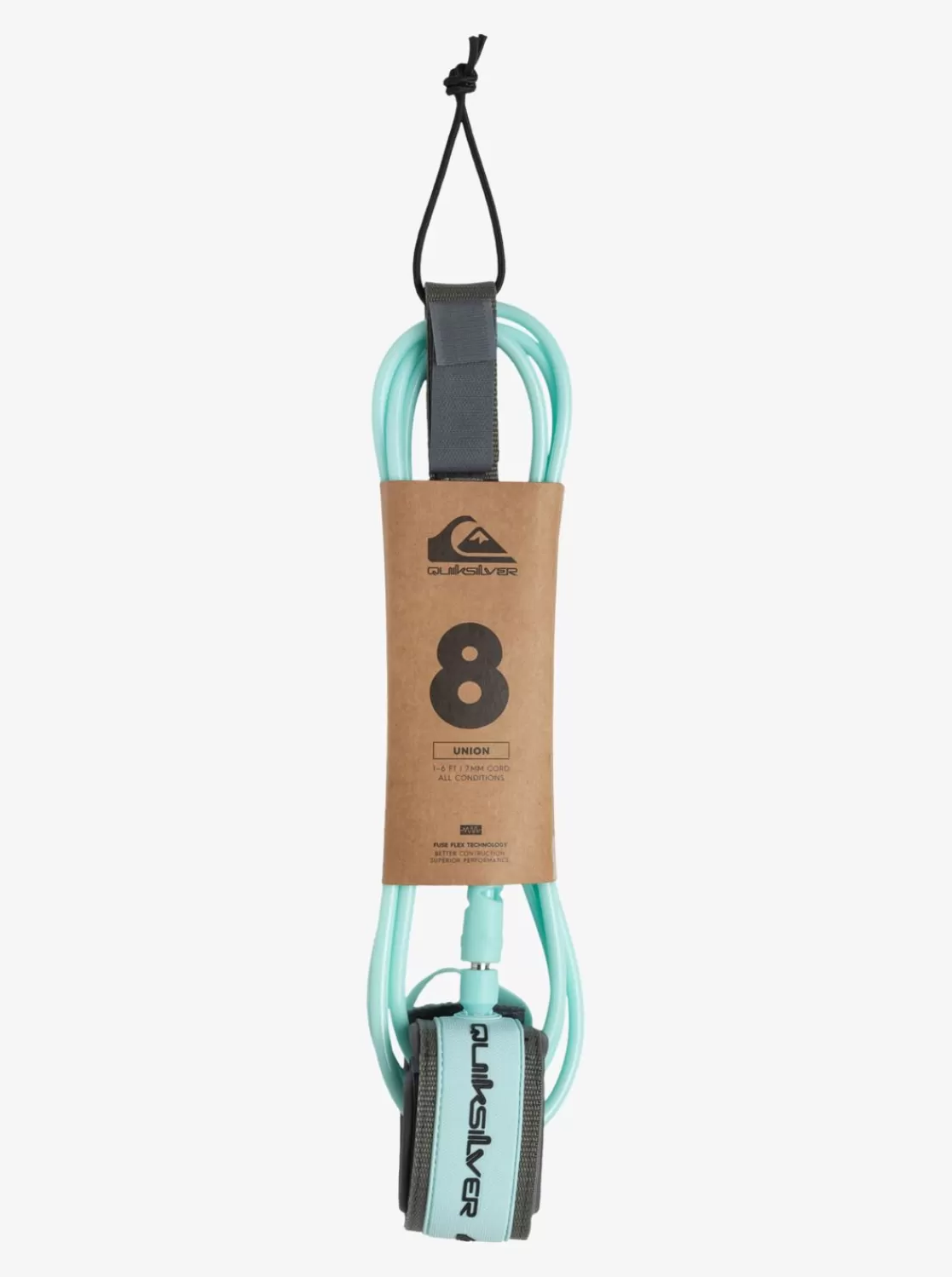 Quiksilver Union 8 Ft - Invento/ Leash Para Surf-Hombre Accesorios Surf