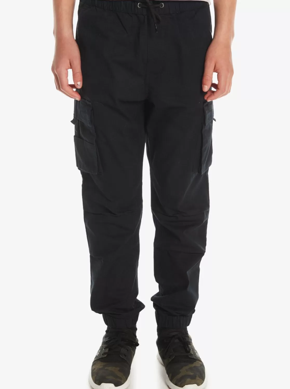 Quiksilver Upcargo To Surf - Pantalones Elasticos Para Chicos 8-16-Nino Pantalones