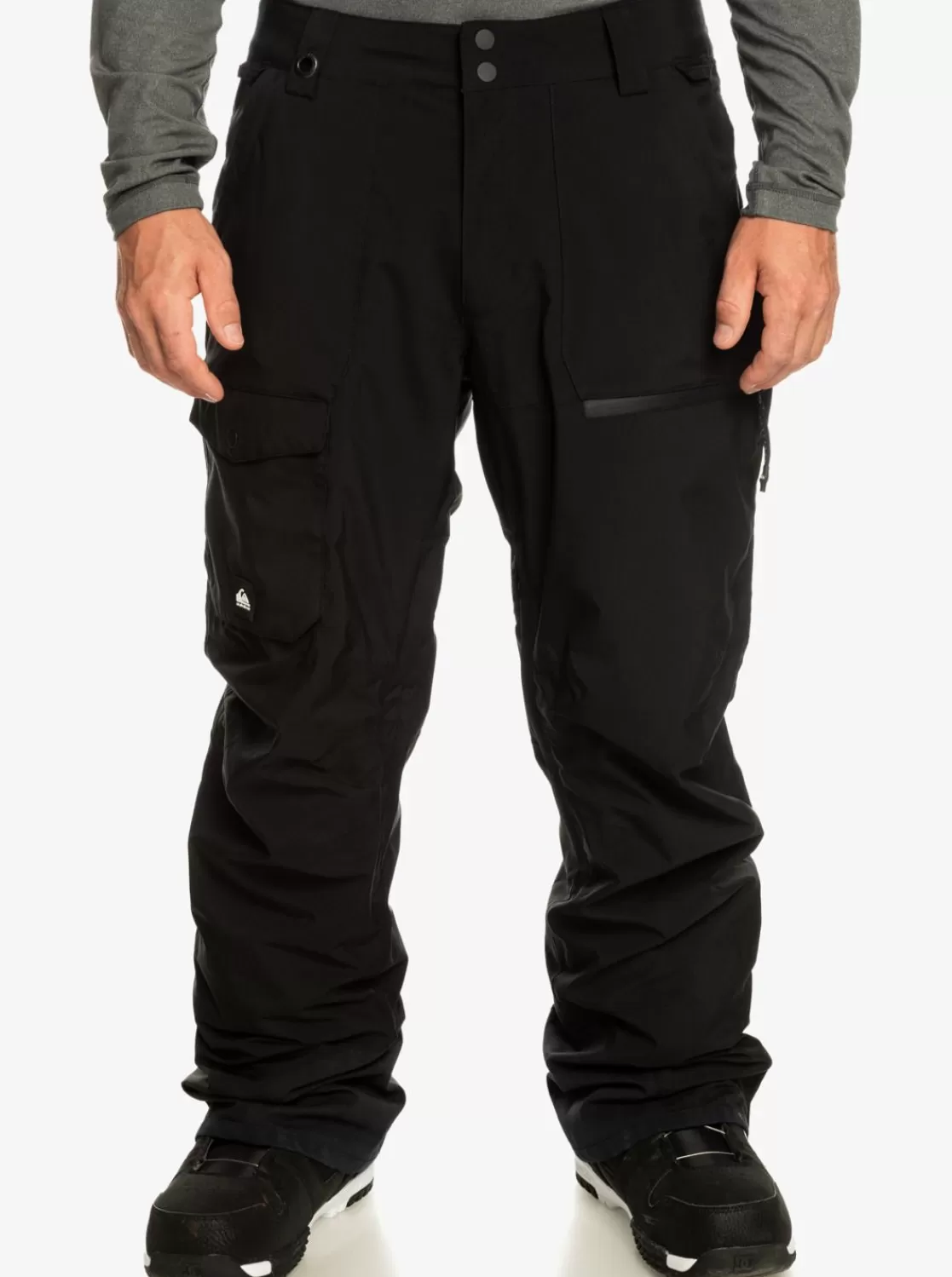 Quiksilver Utility - Pantalon Shell Para Nieve Para Hombre-Hombre Pantalones De Snow